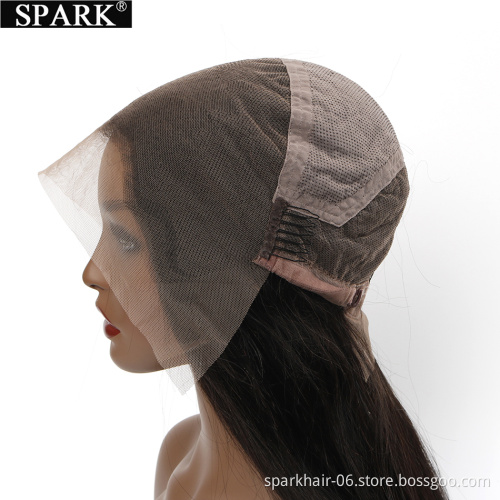 SPARK  Brazilian Human Hair Lace Front Wig, Braided Laces Wigs Vendors  Virgin Lace Front Wigs human hair